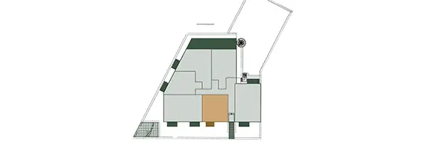 Lage der Wohnung 20 im Gebäude