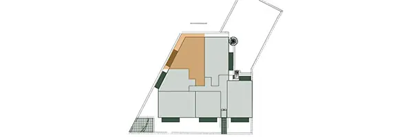 Lage der Wohnung 05 im Gebäude