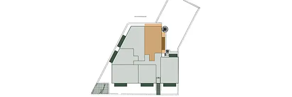 Lage der Wohnung 06 im Gebäude