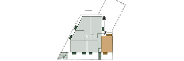 Frontansicht Wohnung 1