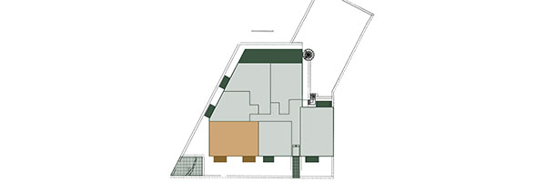 Frontansicht Wohnung 3