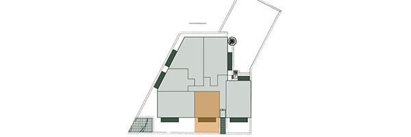 Frontansicht Wohnung 2