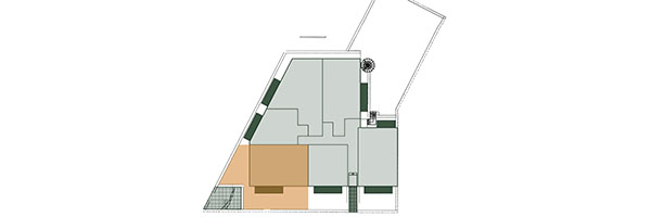 Frontansicht Wohnung 3